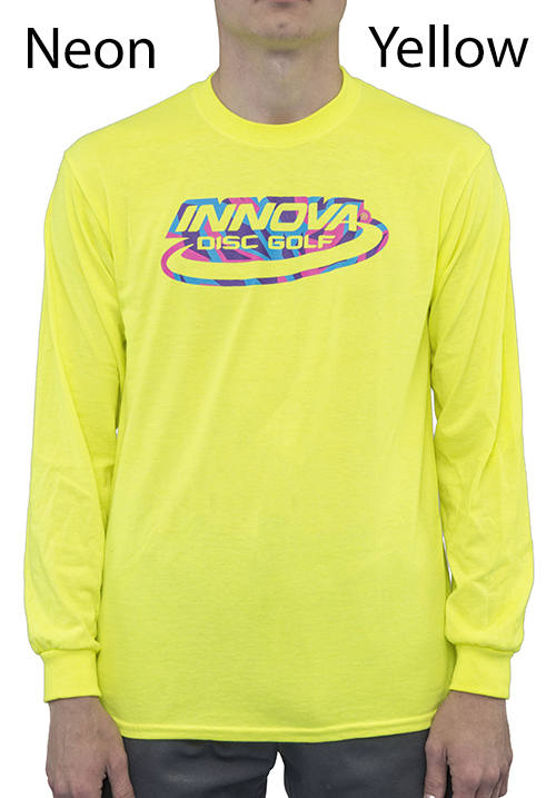 Innova Shatter Logo T Shirt Long Sleeve T Shirt Long Sleeve Innova Disc Golf DiscGolfCenter